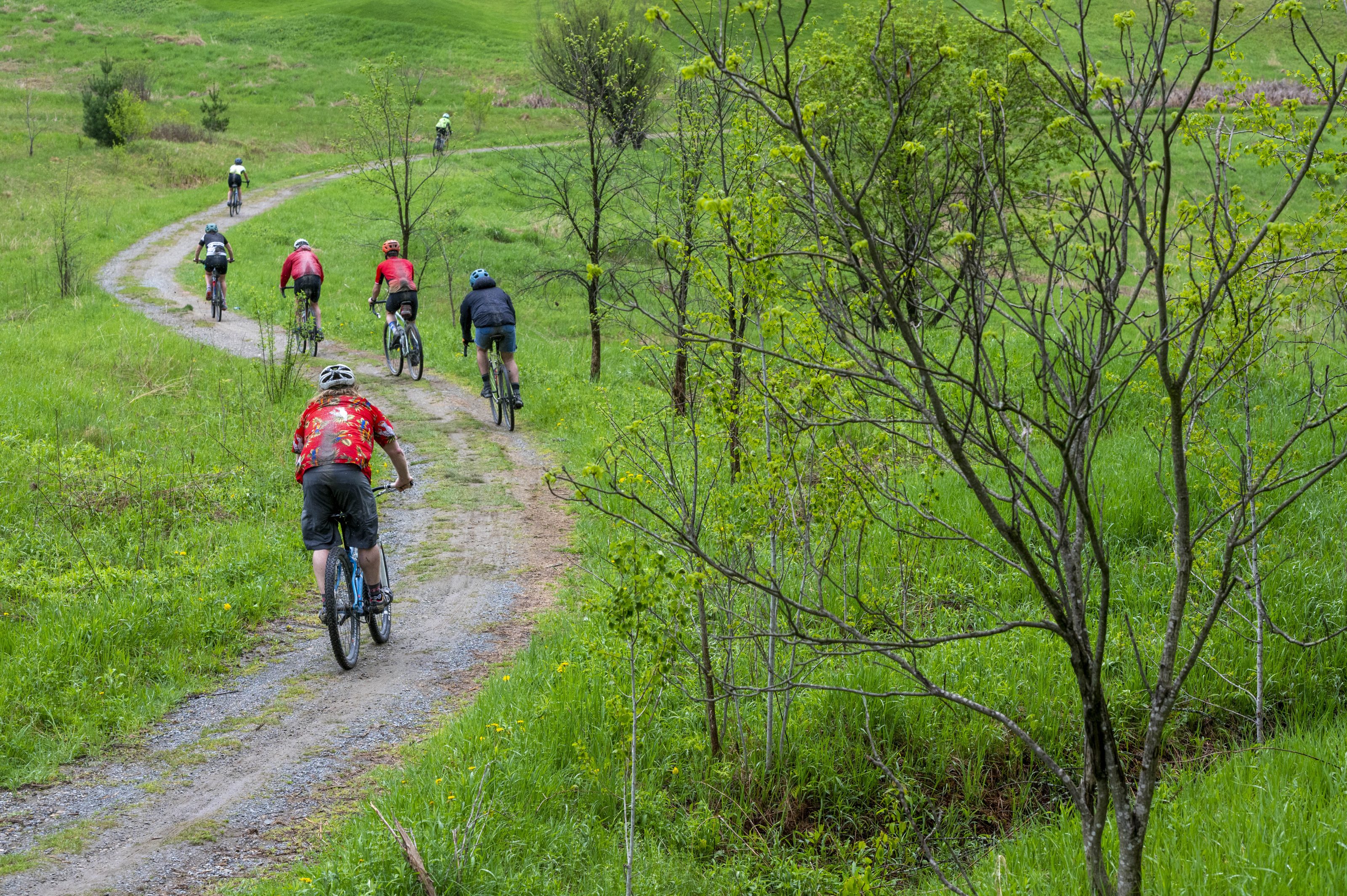 Mountain Biking at Trapp Family Lodge in Stowe, VT